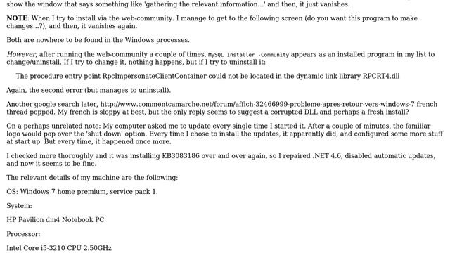Issues with MySQL installation смотреть онлайн