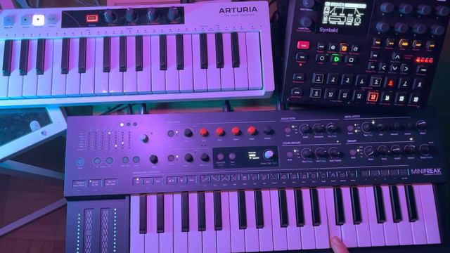 Broken - Arturia Minifreak and Elektron Syntakt jam смотреть онлайн