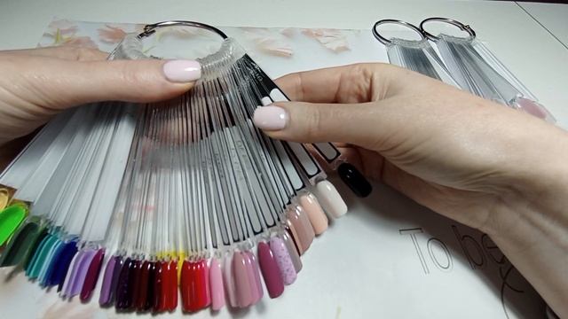 Обзор моей палитры гель-лаков. смотреть онлайн