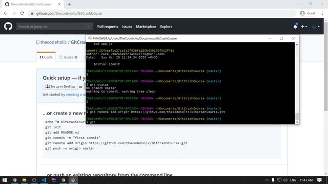 Git & Github Tutorial for Absolute Beginners смотреть онлайн