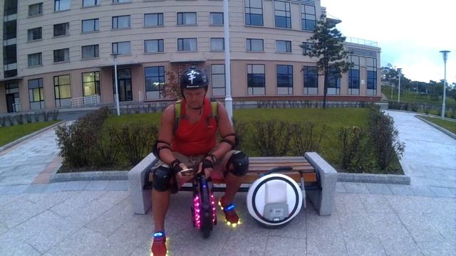 Моноколесо Inmotion V8 - первые впечатления смотреть онлайн