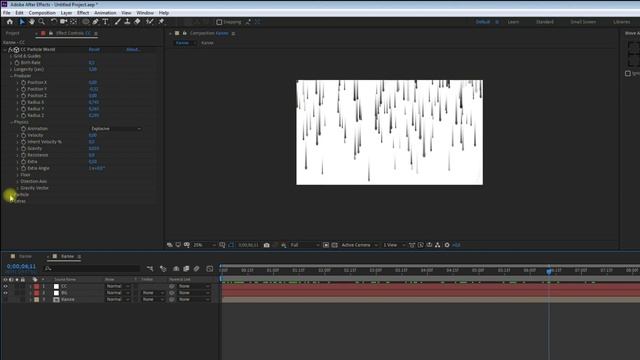 Кровавый текст в After Effects смотреть онлайн