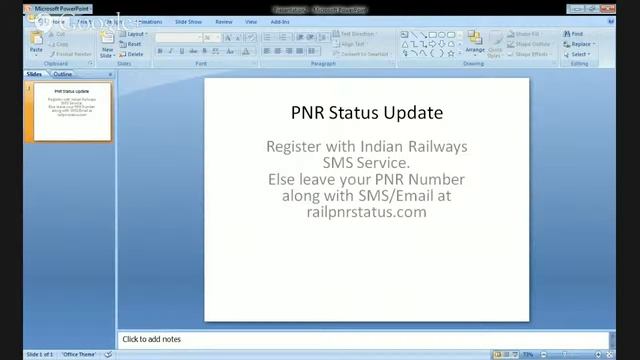 PNR Status Update смотреть онлайн