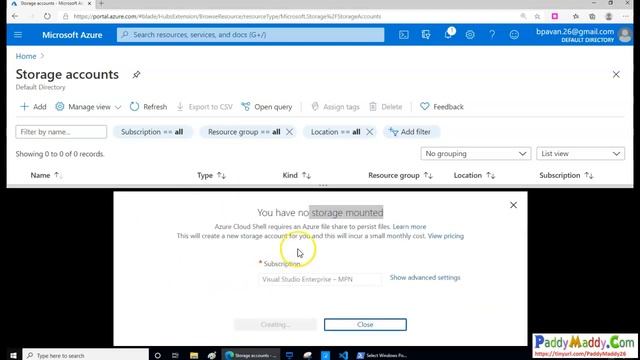learn azure cloud shell and execute powershell script azure portal Tutorial смотреть онлайн