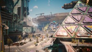 DOGTOWN in Cyberpunk 2077 Phantom Liberty 1 HOUR AMBIENCE BACKGROUND WALLPAPER SCREENSAVER