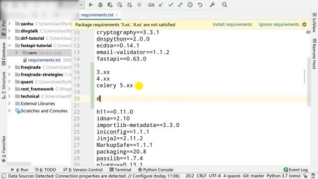 6 FastAPI 框架 Python 项目开发中包的版本问题【转载】 смотреть онлайн