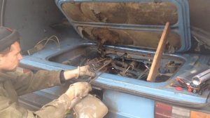 Заводим Volkswagen transporter T3 после 12 лет простоя.