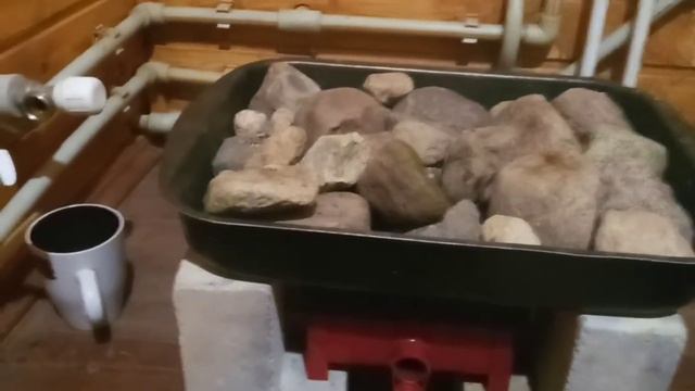 как нагреть камни для пара газовой горелкой смотреть онлайн