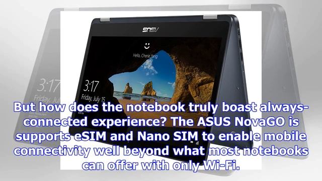 Asus announces novago, a snapdragon 835 powered laptop running windows 10 смотреть онлайн