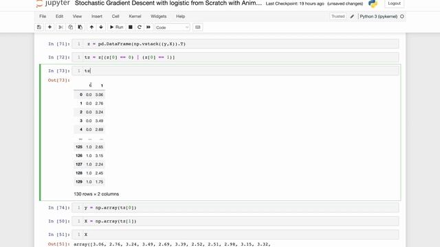 Logistic Regression #2!Logistic regression=simple neural network or perceptron? code from Scratch ? смотреть онлайн