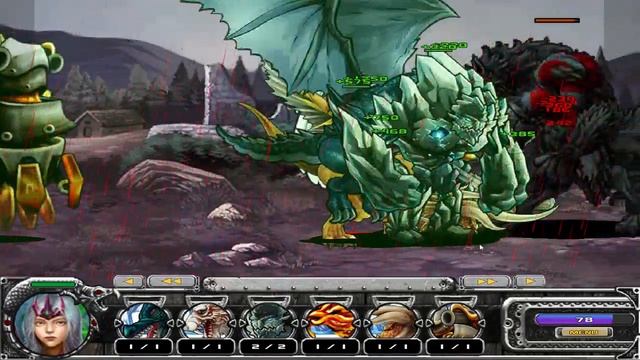 【Walkthrough】Epic War 5 ► Trial 4 ~Udying Primal~ ★ Queen Etheriea ║#24║ смотреть онлайн