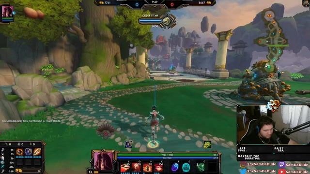 NOT USING ABILITIES ALL GAME... unless? - Season 10 Masters Ranked 1v1 Duel - smite смотреть онлайн