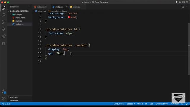 How To Create A QR Code Generator Using HTML, CSS & JavaScript (Part 1) смотреть онлайн