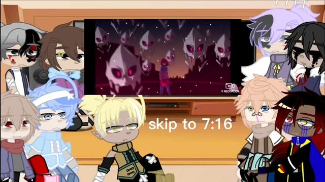 Sans au react to glitchtale [part.1] смотреть онлайн