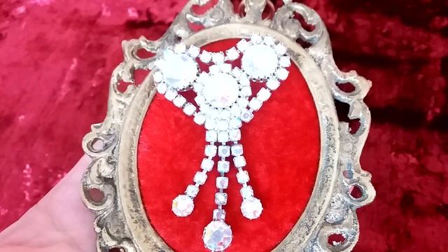 Мои винтажные броши .Броши-водопады с кристаллами " Aurora Borealis" . Часть 3 смотреть онлайн