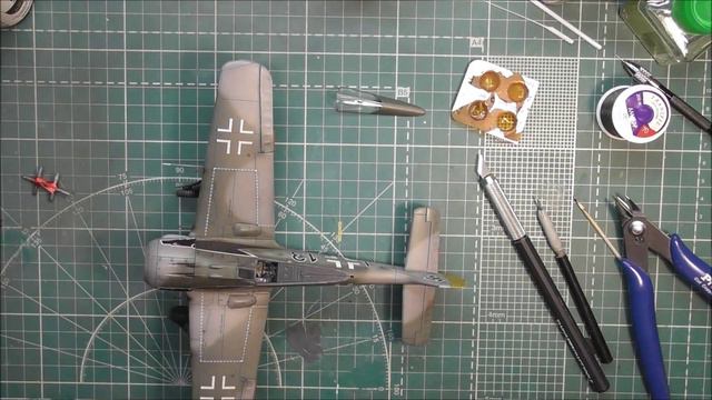 ЗМ #081. Сборка Fw190 A-3. Часть 10 смотреть онлайн