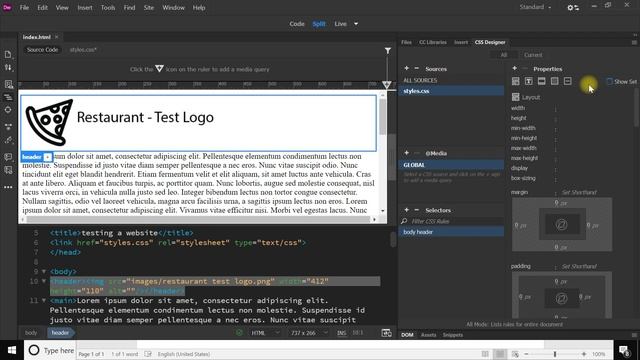 3 Set up of CSS background colour margins padding смотреть онлайн