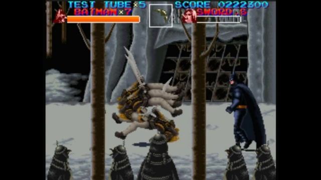 Super Nintendo (Snes) 16-bit Batman Returns Scene 7