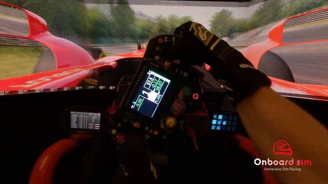 POV Sim racing realism mode onboard Ferrari at Monza (Assetto Corsa) смотреть онлайн