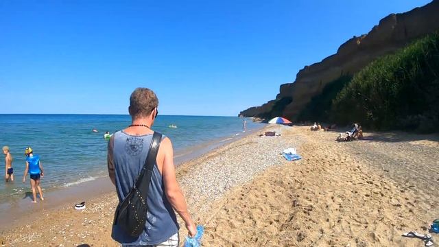 Андреевка (Севастополь), лучший пляж в Крыму. Самый чистый пляж в Крыму. Крым сейчас 2020. Берег. смотреть онлайн