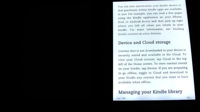 Сравнение экранов ридеров Kindle 5 и Kindle Paperwhite