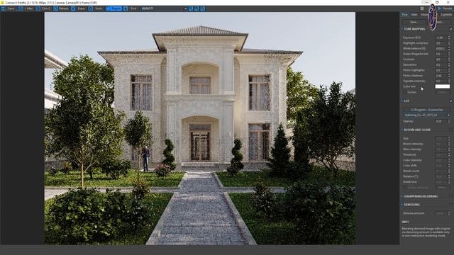 3D MAX Eksteryer. 28-dars. Render. 1-qism смотреть онлайн