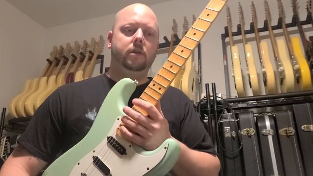 Fender Yngwie Malmsteen Standard 027-2702 Sonic Blue, 1990 Japan Export смотреть онлайн