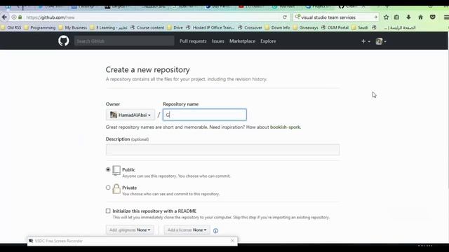 Github in Visual Studio 2017 | مشاركة المشاريع من فيجوال ستوديو الى #GitHub смотреть онлайн