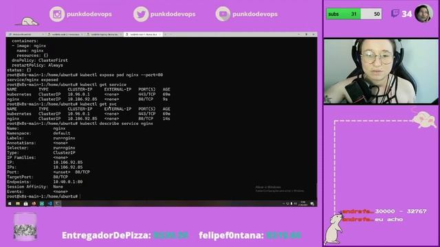 SUBINDO PRIMEIROS PODS E TRABALHANDO COM SESSION AFFINITY смотреть онлайн