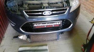 Форд Мондео IV НА АКПП: ЗАМЕНА РАДИАТОРА КОНДИЦИОНЕРА, ЧИСТКА РАДИАТОРА ОХЛАЖДЕНИЯ НЕ СНИМАЯ БАМПЕР
