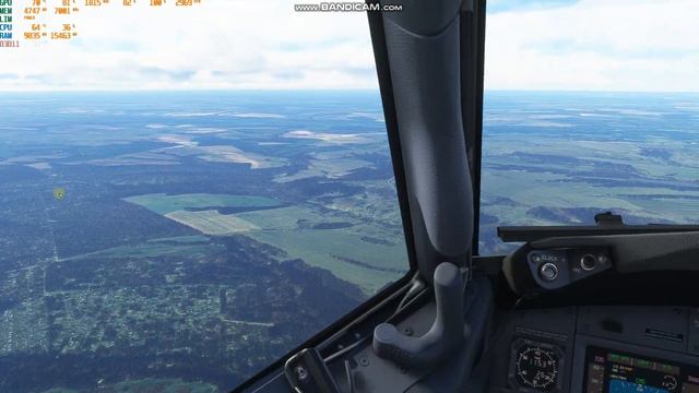 Посадка в Ижевске часть1 на Boeing 737 PMDG MSFS2020