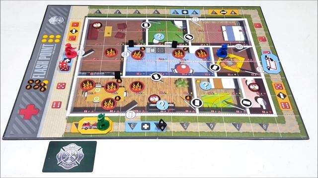 Tutorial Main Board Game - Flash Point Fire Rescue - Experienced Mode смотреть онлайн