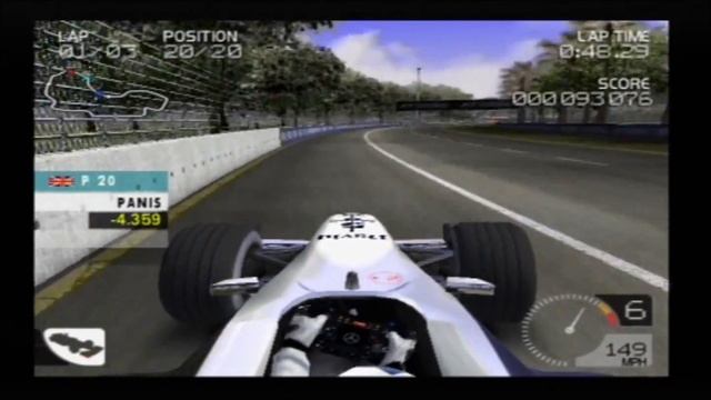 Formula One 2001/Formula One 2003 Gameplay смотреть онлайн