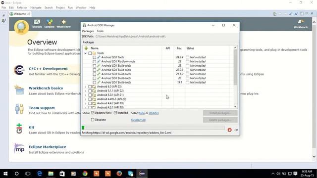 Installing The Eclipse Plugin