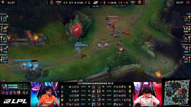 TES vs OMG - Game 2 | Week 6 Day 5 LPL Spring 2024 | Top Esports vs Oh My God G2 смотреть онлайн