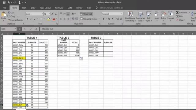 Microsoft Office EXCEL | The VLOOKUP Formula - 4 смотреть онлайн