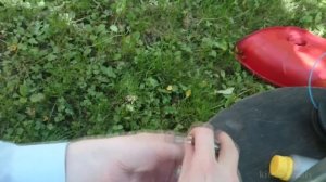 триммер Efco 8100 - смазка троса, замена хвостовика, установка защитного кожуха и катушки