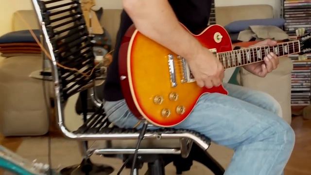 1993 Gibson Les Paul Std. premium plus Birdseye top смотреть онлайн