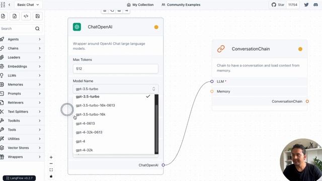 LangSmith In LangFLOW | Drag & Drop UI For Customizable LLM Flow смотреть онлайн