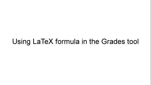 Using LaTex To Write Formulae смотреть онлайн