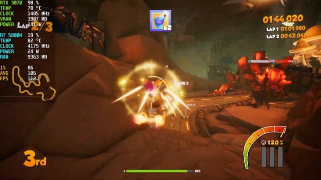 The Karters 2: Turbo Charged - Legion 5 (3070 Laptop/5800h) - 4K, Max Settings смотреть онлайн