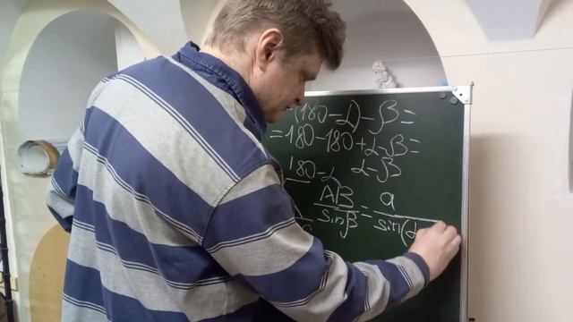 Задача по тригонометрии. Как найти высоту башни? смотреть онлайн