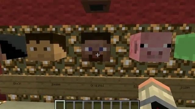 Minecraft. Головы в майнкрафт! смотреть онлайн