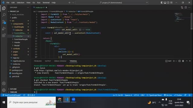 Editando e deletando através de formulários - React TypeScript смотреть онлайн