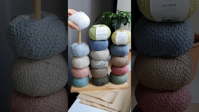 обзор пряжи Katia Cosmopolitan и Katia Eliseo ? смотреть онлайн