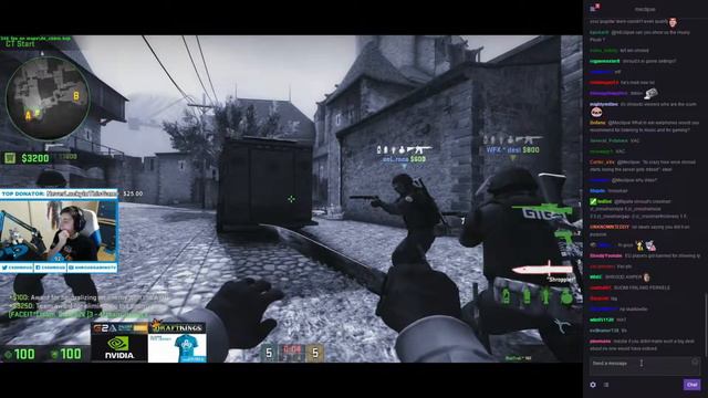 C9 Shroud shows IP ON FACE IT, Server gets DDOS'd, Steel salty смотреть онлайн