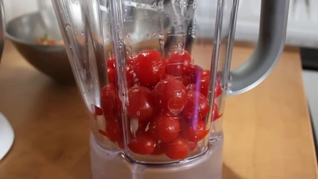 Gazpacho Recipe - Cold Tomato Cucumber Pepper Soup