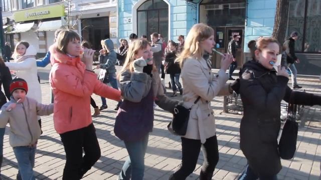 "Чистый рот" - Флешмоб 1 апреля 2012, Ярославль смотреть онлайн