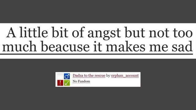 The Many Flavors of Fanfiction Angst смотреть онлайн