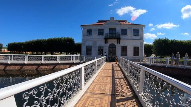 Peterhof museam walking tour ??♂️Saint Petersburg ?? 4K Russia смотреть онлайн